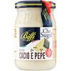 Biffi - Sugo Cacio e Pepe con Pecorino Romano DOP Biffi - Multipack - 3 vasetti da 190 g