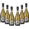 Arione 800 | Spumante Cuvèe Extra Dry, Confezione da 6 Bottiglie da 750 ml