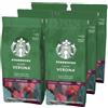STARBUCKS Verona Caffè Macinato Tostatura Scura, 6 Sacchetti da 200g (1,2kg)