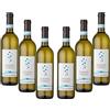 Arione ALTE FRANGE | Vino Bianco Cortese Piemonte DOC 2024, Confezione da 6 Bottiglie da 750 ml