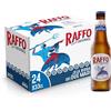 Raffo Ricetta Originale Cassa Birra con 24 Bottiglie da 33 cl, 7.92 L, Birra Lager dal Gusto Secco, Pieno e Moderatamente Amaro e dal Colore Giallo Paglierino, Gradazione Alcolica 4.7% Vol