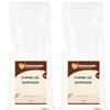 Bongiovanni Farine e Bonta' Naturali Farina di grano Saraceno chiara BIO senza glutine - 1 kg (Confezione da 2)