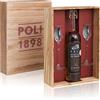 Poli, Grappa 24 Carati Oro in Confezione Legno N.1 - 700 ml