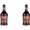 Stock Cherry, Liquore di Ciliegie, 0.7lt, 28% (Confezione da 2)