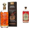 Nonino Distillerie Nonino, AnticaCuvée Cask Strength Grappa Riserva aged 5 years & Amaro Quintessentia, Liquore d'erbe nobilitato da Acquavite d'Uva invecchiata in barriques - 700 ml