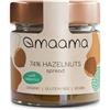 MAAMA, Crema Spalmabile alla Nocciola (74%) con Prebiotici Bio, Vegan, Senza Additivi e Senza Glutine - 1 vasetto da 200g