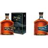 Flor de Caña, Pack con 1 Bottiglia di Rum Invecchiato 18 anni e 1 Bottiglia di Rum Invecchiato 12 Anni, Rum Scuro, Confezione Idea Regalo, 2 Bottiglie da 700ml