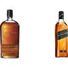 Bulleit Bourbon Whiskey Americano - 700 ml & Johnnie Walker Black Label 12 Anni Blended Scotch Whisky, 700ml