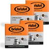 Bristot, Cremoso - 120 Capsule Compatibili Nespresso - Miscela di Caffè Origini Brasile, India e Sud Est Asiatico, Note di Pane Tostato e Cereali - 4 Confezioni da 30 capsule