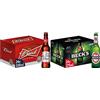 Bud, Birra Bottiglia - Pacco da 24x33cl & Beck's Pils, Birra Bottiglia - Pacco da 24x27,5cl