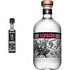 Montelobos - Espadin Joven: Mezcal Artigianale Messicana, bottiglia da 70 cl & Espolòn Tequila Blanco Tequila 100% Agave Messicana con Aroma di Agave Dolce e Note di Pepe, 40% Vol