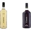 GAMONDI Aperitivo a base di vino - Fiori di Sambuco - 1L & Crème de Cassis | Tradizionale liquore francese | 100cl (1 litri)