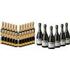 Valdo Quintini Prosecco Doc Tripack - 24 bottiglie da 0,2l & Prosecco Doc Bio - 6x750 ml