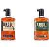 Knob Creek, Rye Whiskey invecchiato 9 anni - bottiglia in vetro da 700 ml & Bourbon Whiskey invecchiato 9 anni - bottiglia in vetro da 700 ml
