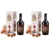 SD Choc Chocolate liquore al cioccolato in astuccio con cialde - 500 ml (Confezione da 2)