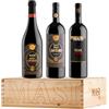 Masi CONFEZIONE ESCLUSIVA OSELETA | RISERVA COSTASERA 2018 Amarone Classico DOCG, BROLO CAMPOFIORIN 2021 Rosso Verona IGT, TOAR 2021 Valpolicella Superiore DOC | 3X750 ml | Confezione in legno