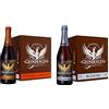 Grimbergen Birra Double Ambree (Abbazia) & nbsp;- 6 bottiglie da 750 ml & Birra Blanche (Abbazia) & nbsp;- 6 bottiglie da 750 ml