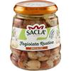 Sacla Saclà, Sottoli, Fagiolata Rustica, Ricetta a Base di Fagioli Borlotti e Fagioli Bianchi, Ideale per Aperitivo, Antipasti e Contorni, Vaso Vetro, 290g, Confezione da 12 Pezzi