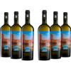 Brumale Vino Trebbiano di Romagna DOC, Vino Fresco e Minerale dai Profumi Fruttati e Floreali, 12% Vol, Confezione con 6 Bottiglie da 750 ml