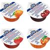 Menz&Gasser Confettura Extra Assortita Albicocca, Ciliegia, Fragola e Pesca, con Frutta di Alta Qualità, 100% Made in Italy, 100 porzioni x 25 g
