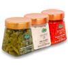 Ficacci - Selezione Antipasti Gourmet - Tricolore (Asparagi, Bomba Piccante, Patè Di Aglio) 3X290g (870g)