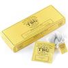 TWG Tea | White Sky Tea | Tè Bianco | Fiori Ylang Ylang | 15 Bustine di Tè in Cotone Cucite a Mano | Set Regalo