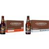 Grimbergen Birra Double Ambree (Abbazia) & nbsp;- 24 bottiglie da & nbsp;330 ml & Birra & nbsp;Blanche (Abbazia) & nbsp;- 24 bottiglie da & nbsp;330 ml