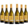 Leonardo Da Vinci Vermentino Toscana IGT, Vino Bianco dal Gusto Limpido ed Equilibrato e Profumi Floreali, 12.5% Vol, Confezione con 6 Bottiglie da 750 ml