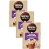 NESCAFÉ Gold Cappuccino Double Choco Solubile con Cacao, 8 Bustine 148g (Confezione da 3)