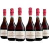Cantina Castelli Modenesi Lambrusco Di Sorbara Doc, Gusto Fresco, Frizzante Con Retrogusto Di Frutti Rossi, Profumo Fruttato E Intenso, 11 Per Cento Volume, Rosso, 6 Bottiglie Da 750 ml