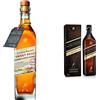 Johnnie Walker - Sweet Peat, Blended Scotch Whisky - 500ml & Double Black Label, Blended Scotch Whisky - 700 ml