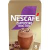 NESCAFÉ GOLD NESCAFÉ Cappuccino Double Choco Solubile con Cacao, 8 Bustine 148g