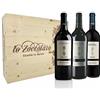Lo Zoccolaio - Vino Rosso - Barbera D'Alba + Langhe Rosso + Langhe Nebbiolo in Cassetta legno - Confezione Regalo - 3 x 750 ml