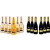 Sant'Orsola Prosecco D.O.C. Millesimato Luxury Pacco da 6 x 750 ml & Prosecco Doc Extra Dry Bollicine Italiane Pacco da 6 X 750ml