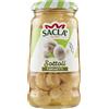Sacla Saclà, Sottolì, Funghetti sottolio, Ideali per Aperitivo, Antipasto, Pizze, Insalate e per Arricchire i Tuoi Piatti, Vaso Vetro, 290g, Confezione da 12 pezzi