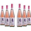 Tavernello Vino Rosato Frizzante, Aromi Floreali e Fruttati, 11% Vol, Confezione con 6 Bottiglie da 750 ml