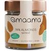 MAAMA, Crema Spalmabile alla Mandorla (74%) 3 Ingredienti Bio, Vegan, Senza Additivi e Senza Glutine - 1 vasetto da 200g