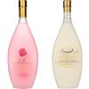 Bottega - Bocca di Rosa Rosolio Liquore alle Rose - 50cl & Fior di Latte Crema di Liquore al Cioccolato Bianco - 50cl