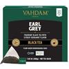 VAHDAM, Tè Nero Darjeeling (100 Bustine di Tè) | Contenuto Moderato di Caffeina per Darti Energia | 100% Puro Tè Darjeeling in Bustina Direttamente dall'India