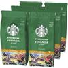 STARBUCKS Veranda Blend Caffè Macinato Tostatura Leggera, 6 Sacchetti da 200g (1,2kg)