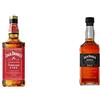 Jack Daniel's Tennessee Fire - Il tradizionale Tennessee Whiskey con un tocco di cannella. Vol 35% - 100cl & Bonded Tennessee Whiskey - Whiskey Premium invecchiato