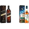 Johnnie Walker - Double Black Label, Blended Scotch Whisky - 700 ml & Talisker Skye Single Malt Scotch Whisky, 700 ml (La confezione può variare)