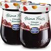 Menz&Gasser, Confettura Extra di Ciliegie Prima Frutta, con 50% di Frutta, Realizzata con Frutta di Alta Qualità IQF, Lavorata in Trentino-Südtirol, Naturalmente Senza Glutine, Vegan, 2x340g