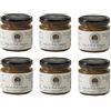 Mariangela Prunotto - Una Delizia Albese Mariangela Prunotto Azienda Agricola, 6 Vasetti Salsa di Fichi Senapati 110 G