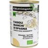 Probios Il Nutimento Fagioli bianchi biologici dalla Spagna - Conservati naturalmente e senza glutine senza sale aggiunto - Ricchi di proteine vegetali e fibre - confezione da 12 x 400 g