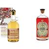 Nonino Distillerie Grappe - 70 ml & Distillerie Nonino, Amaro Nonino Quintessentia, Liquore d'erbe nobilitato da Acquavite d'Uva invecchiata in barriques - bottiglia in vetro da 700 ml