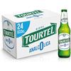 Tourtel Cassa Birra Analcolica con 24 Bottiglie da 33 cl, 7.92 L, Birra Analcolica Premium Lager dal Gusto Pieno e Deciso e dal Colore Giallo Paglierino, Zero Alcol