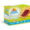 Céréal Fette Croccanti, Fette con Farina di Mais, Farina di Riso, Senza Glutine, Senza Lattosio, 125 gr, Formato 12 Confezioni