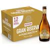 Peroni Birra Gran Riserva Puro Malto, Cassa Birra con 12 Birre in Bottiglia da 50 cl, 6 L, Premium Lager dal Gusto Pieno e Rotondo, Gradazione Alcolica 5.2% Vol