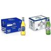 Peroni Nastro Azzurro Stile Capri, Cassa Birra con 24 Bottiglie da 33 cl & Cassa Birra con 24 Bottiglie di Birra da 33 cl